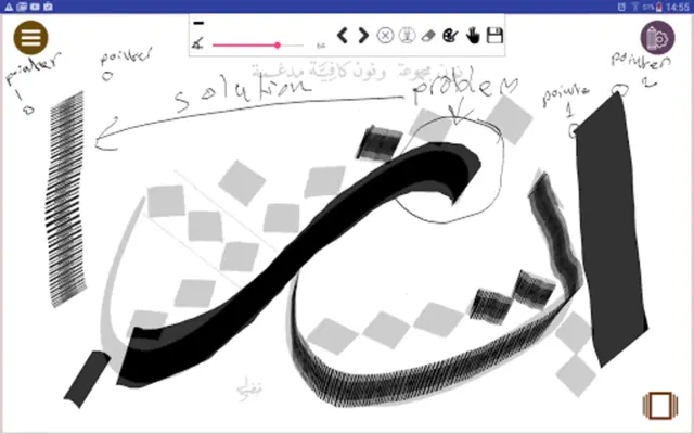 للتدرب على الخط Mashq android App screenshot 1